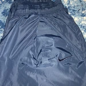 NIKE MENS NAVY VINTAGE TRACK JOGGER PANT SIZE L